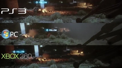 Battlefield 3 Pc vs Xbox 360 vs Ps3 Comparison
