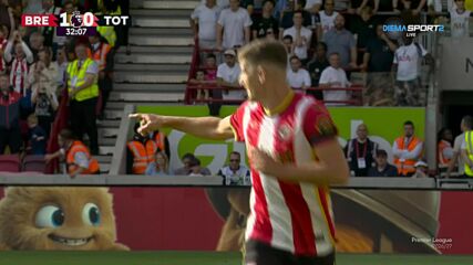 Goal by Brentford