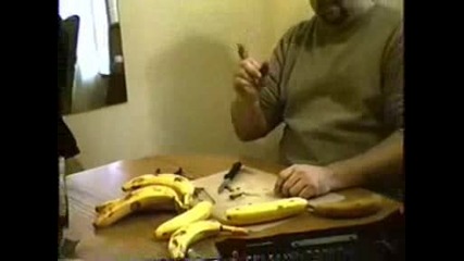 как да отворим катинар с банан
