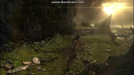 Tomb Raider walk then the cave part 3