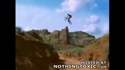 Freeride Mountain Bike Stunts