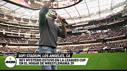 Rey Mysterio en la casa de WrestleMania 39: WWE Ahora, Ago 5, 2022