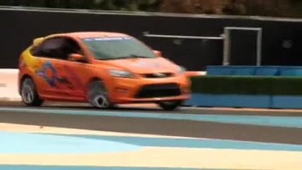 Lenos Electric Focus Green Car Challenge 