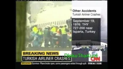 25.02.09 Ужас!! Турски Самолет Катастрофира В Амстердам (cnn)