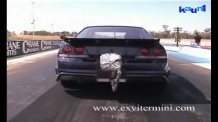 Изстрелване на Nissan Skyline