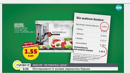 „Истинска цена”: Верига супермаркети в Германия с интересен експеримент