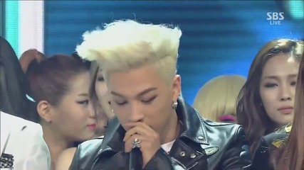 131124 Taeyang - Ringa Linga + No.1 of the week @ Inkigayo