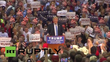 USA: Trump attacks Hillary Clinton, Bernie Sanders at Richmond rally