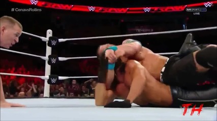 Seth Rollins vs. John Cena Highlights Hd