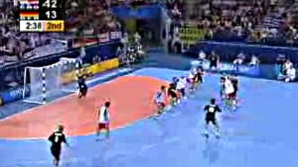 Handball Hrvatska Croatia Germany Athens Olympics 2004