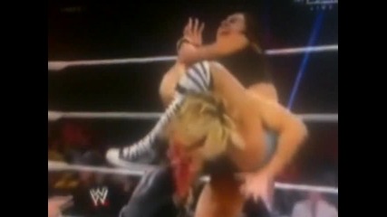 Aj Lee wins Natalya - Wwe T.l.c 2013