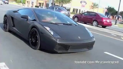 Custom Matte Carbon Fiber Lamborghini Gallardo
