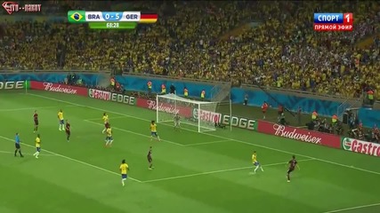 1/2 финал Бразилия - Германия 1-7