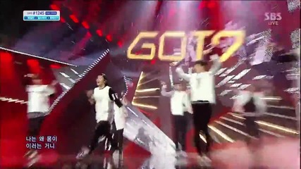 [1080p Hd] 140119 Got7 - Intro Follow Me Girls Girls Girls _hot Debut Stage Inkigayo