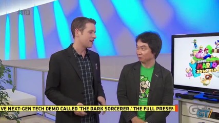 E3 2013: Super Mario 3 D World - E3 Miyamoto Walkthrough