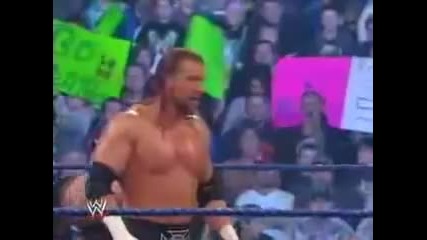Triple H & Undertaker vs Edge & Big Show Part 1