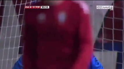 Осасуна - Барселона 0:3 04.12.10