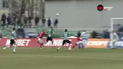 Голът на Аристот Ндонгала срещу ЦСКА