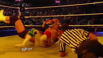 Sin Cara vs Damien Sandow - Wwe Raw 24/3/14