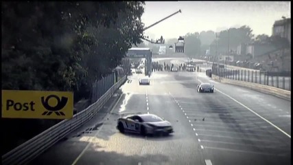 Hd Raging Bulls Lamborghini Gtrs Fighting at Norisring (hd)