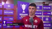 Факундо Родригес след класирането на ЦСКА за финал на Купата на България