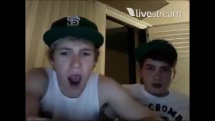One Direction - Найл и Джош - Twitcam на живо на 18.06.12. част 4/8