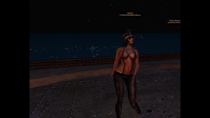 Полицайка в Second Life 
