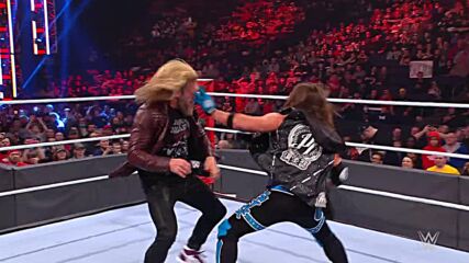 Edge snaps after AJ Styles accepts his WrestleMania challenge on Raw