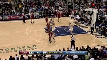Indiana Pacers 73 - 94 Cleveland Cavaliers [highlights] 29.01.2010