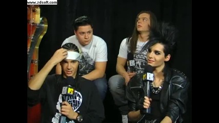 Hoво! What they miss the most? Tokio Hotel - Interview in Nyc 10.20.09 Part 4 