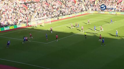 Саутхемптън - Лестър 2:0 /първо полувреме/