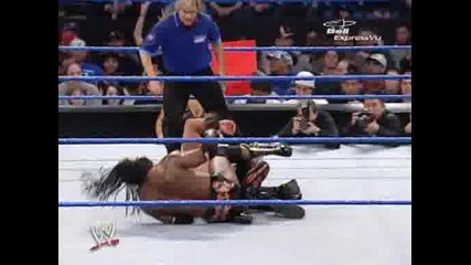No Way Out 2006 Chris Benoit vs Booker - T 1/2 [ U S champioship ]