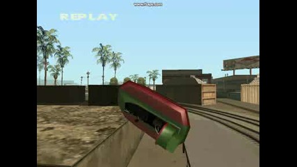 Grand Theft Auto San Andreas stunt