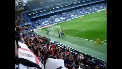 Bye Bye Chelsea! Fuck off! Barcelona Fans Singing At Stamford Bridge! 