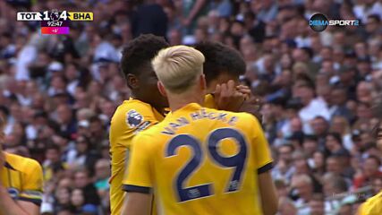 Brighton and Hove Albion with a Spectacular Goal vs. Tottenham Hotspur