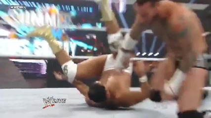 Cm Punk - Springboard Clothesline