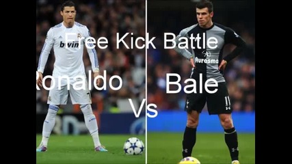 Ronaldo Vs Bale (free kick battle) #1 Fifa | 13