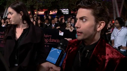 Twilight Breaking Dawn Part 1 Premiere_ Summit Interview with Jackson Rathbone