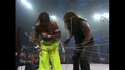 Sabu vs Abyss - Barbed Wire Massacre From Turning Point 2005