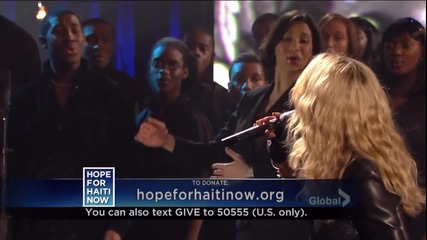 ! H D ! Hope For Haiti Now - Madonna - Like a Prayer 