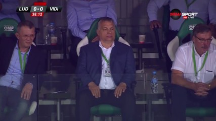 Виктор Орбан наблюдава двубоя между Лудогорец и Видеотон