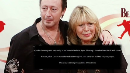 John Lennon's First Wife Cynthia Lennon Passes Away
