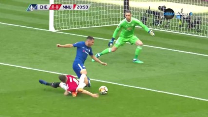 Челси - Манчестър Юнайтед 1:0 /първо полувреме/