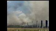 Голям пожар близо до Тополница