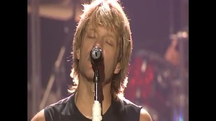 Bon Jovi Radio Saved My Life Tonight Live Stagecam Amsterdam 2005 