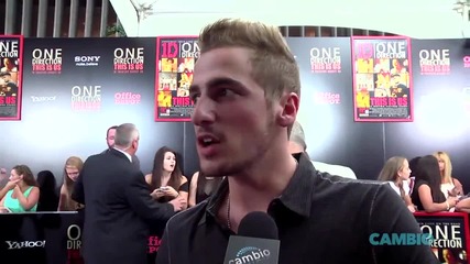Kendall Schmidt at 'one direction This Is Us' Premiere Cambio