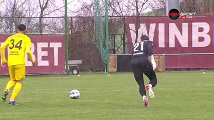 Септември София - Хебър 2:1 /първо полувреме/