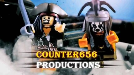 Lego Stop Motion: The Lone Ranger vs Pirates of the Caribbean