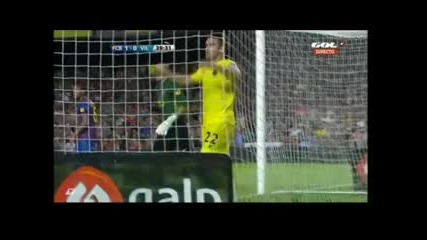 Barcelona 5-0 Villarreal 29-08-2011 ( Испанската Примера Дивисион - Всички голове! )