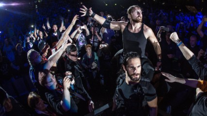 Follow The Shield to the ring in Leipzig, Germany